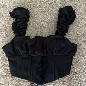 Black Corset Top